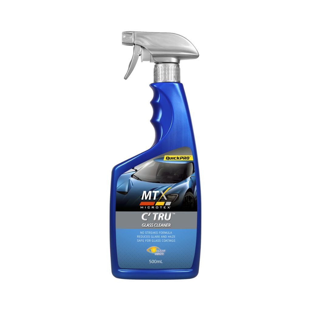 Microtex C'TRU 500ml (Ready to Use, Glass and Lens Cleaner,MTX Car Care ...