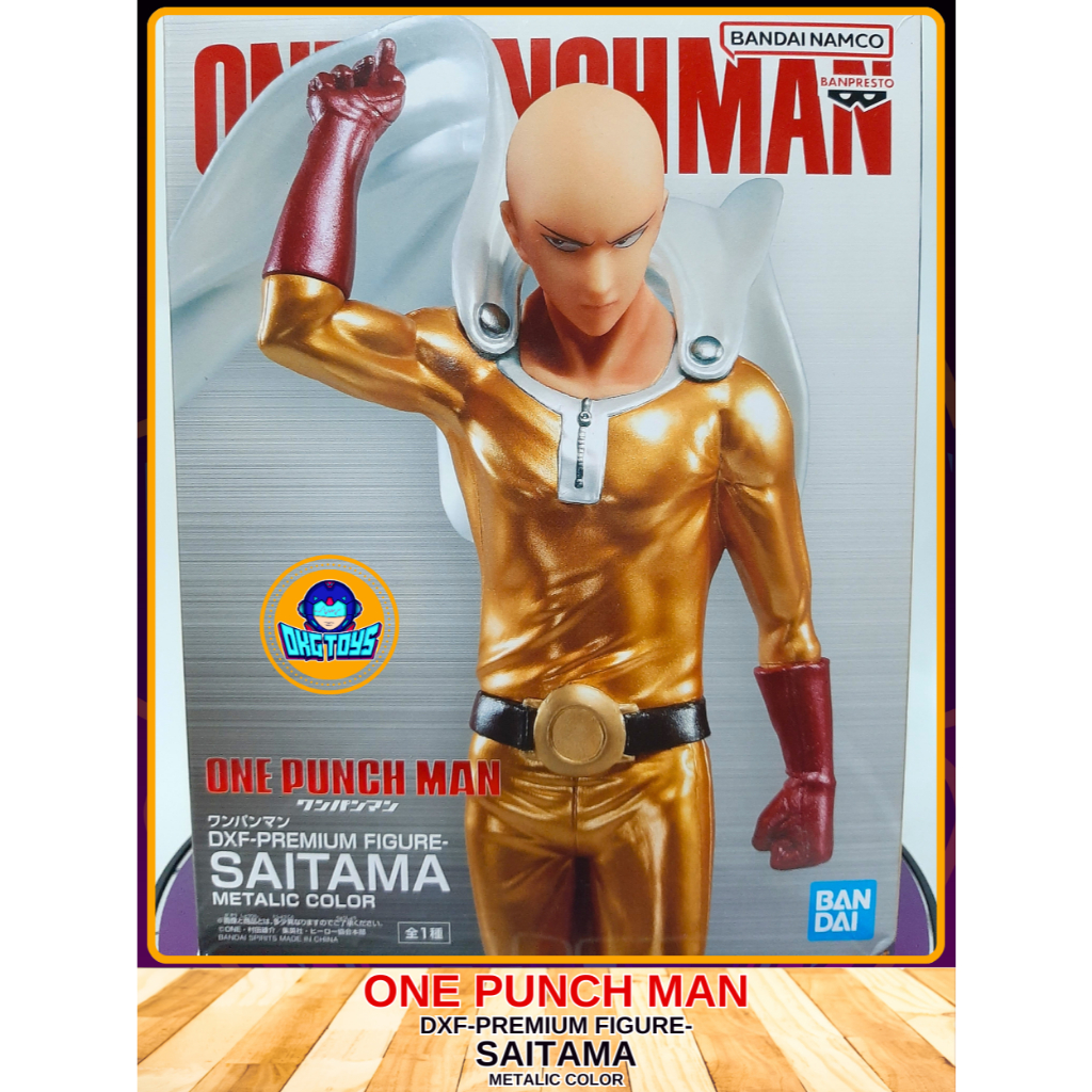 ONE PUNCH MAN DXF -PREMIUM- SAITAMA METALIC COLOR AUTHENTIC FIGURE ...