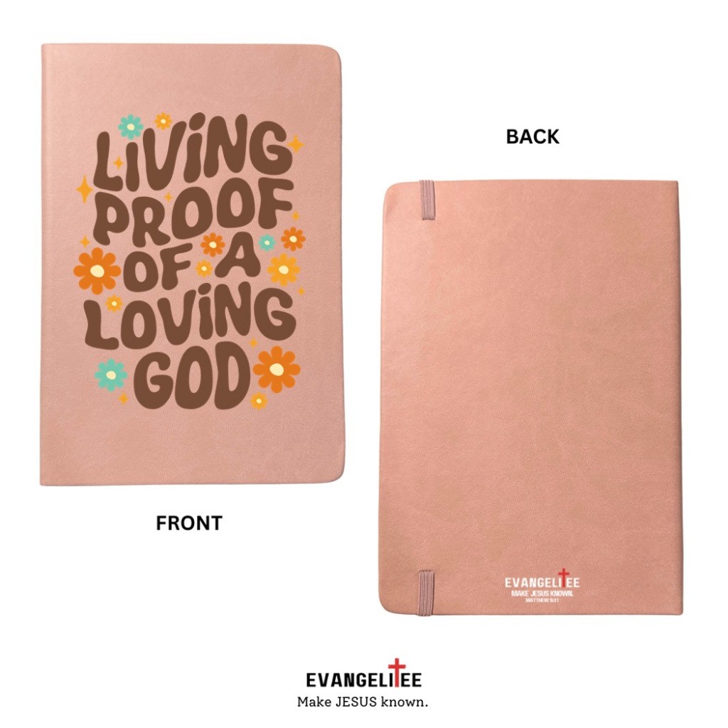 A5 Devotional Notebook ( LIVING PROOF OF LOVING GOD ) | Shopee Philippines