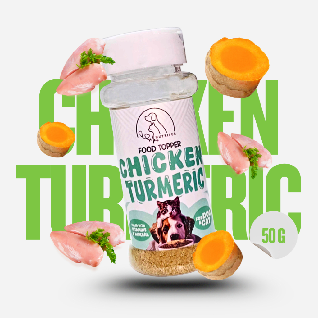 FIPRO-Nutrifur Food Topper for picky eater Cats and Dogs 50g (Chicken ...