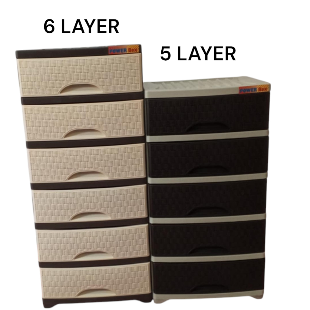 DRAWER RATTAN (#398) 5 LAYERS & 6 LAYERS | UNI-LUCKY POWER BOX RATTAN ...