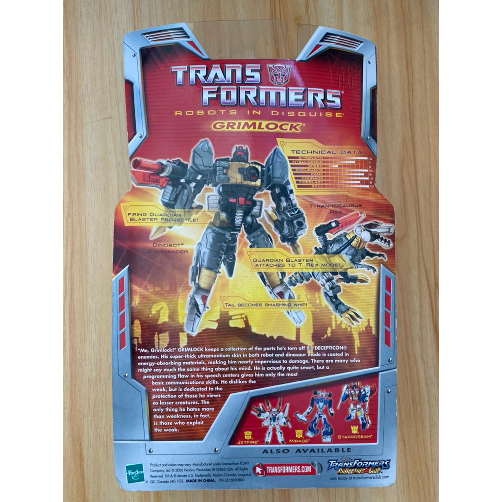 Transformers RID Deluxe Class - Grimlock | Shopee Philippines