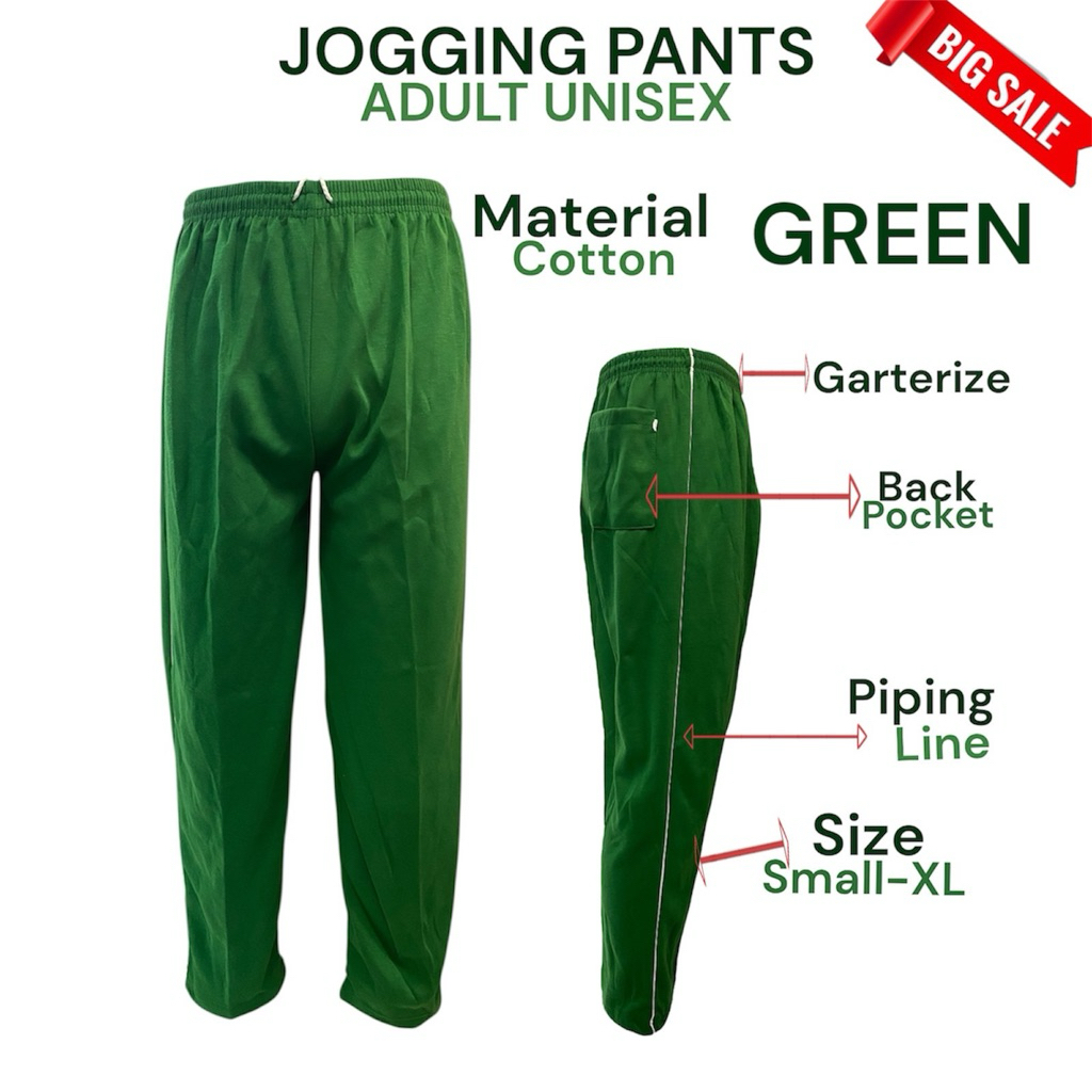 JOGGING PANTS School P.E Uniform for Adult | Shopee Philippines