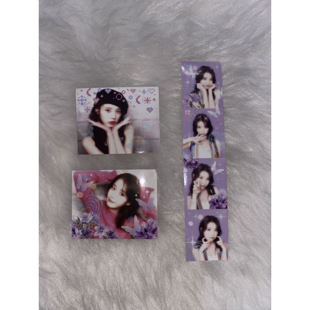 OFFICIAL IU Stickers IU A Flower Bookmark Stickers IU Album Stickers ...