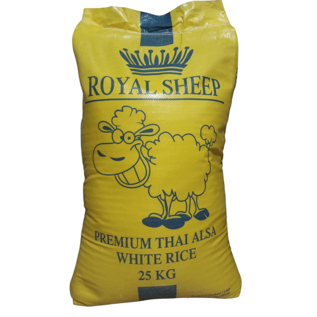 5kg Royal Sheep Long Grain White Rice, (Repacked in white sack ) maalsa ...
