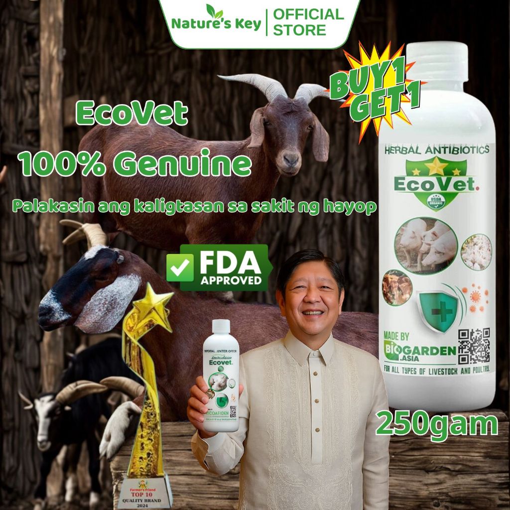 Ecovet Pulbos na SupIemento ng Probiotic, Mahalagang NUTRlSYON para sa ...