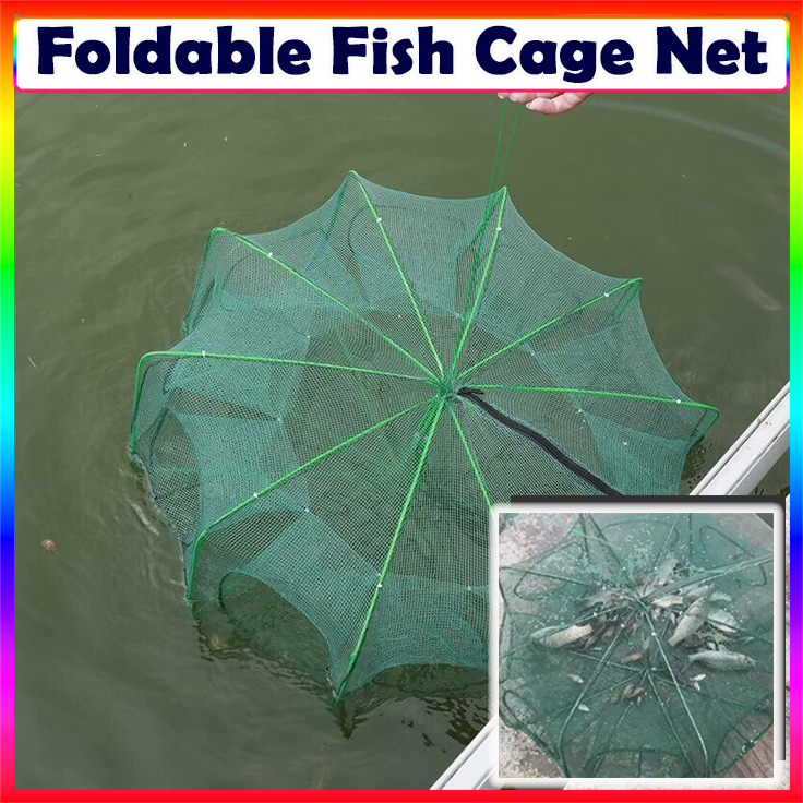 Folding Green Catching Beam Net Casting Porcelain Catching Cage Net ...