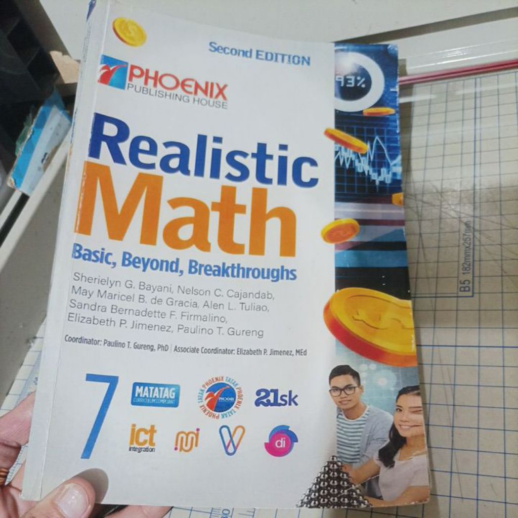 Realistic math 7 matatag | Shopee Philippines