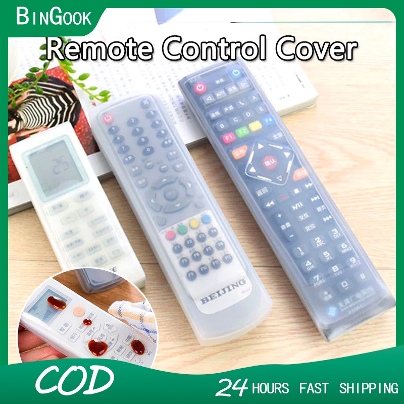 Home TV Remote Control Protective Cover Dustproof Silicone Protective ...