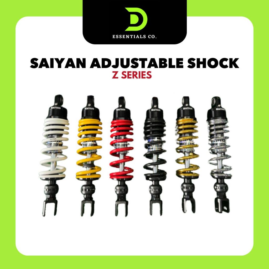 SAIYAN REAR SHOCK ADJUSTABLE click/m3/beat/gravis/gear/fazzio/skydrive ...