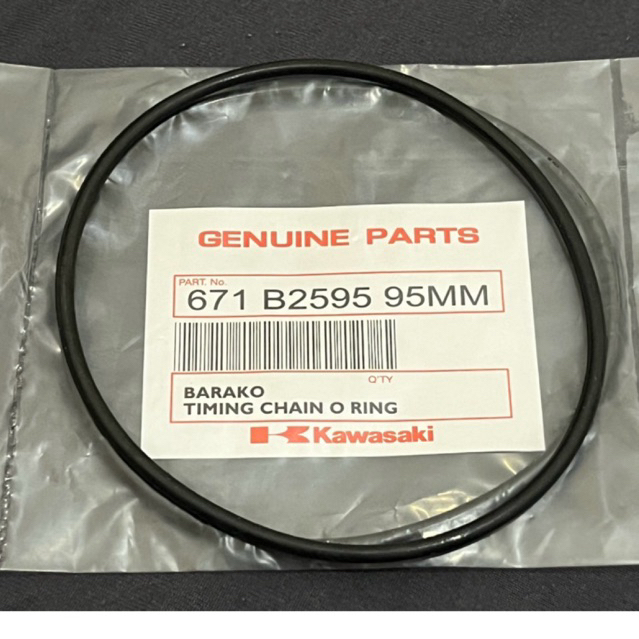 KAWASAKI BARAKO TIMING CHAIN ORING 671 B2595 95MM | Shopee Philippines