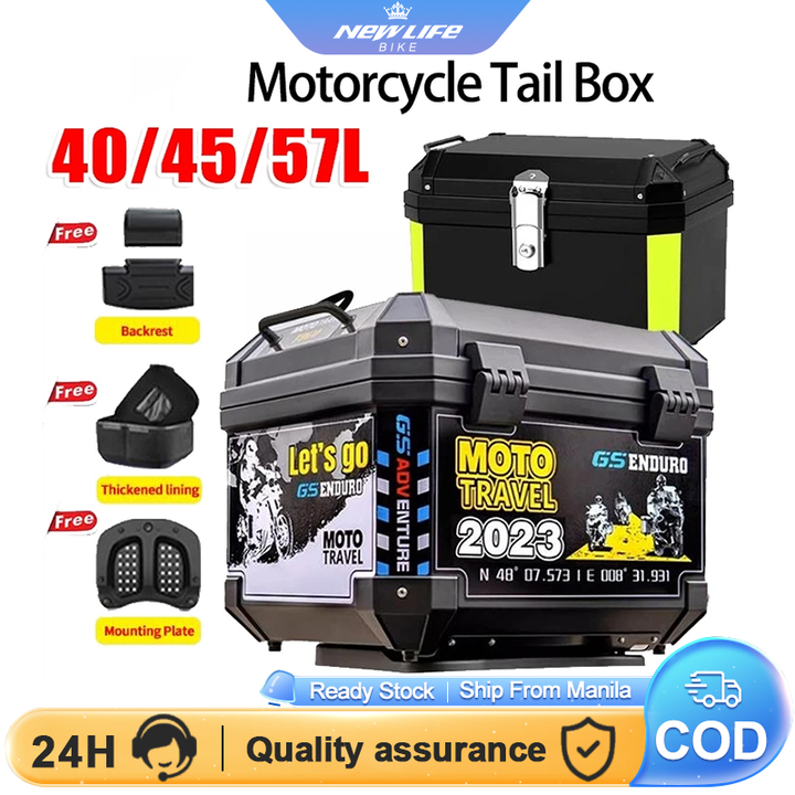Motorcycle Top Box Motorcycle Compartment universal motorcycle ...