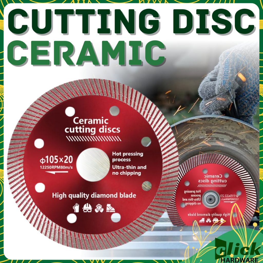 105mm 4 Inch Super Thin Diamond Cutting Disc For Stone Porcelain Tile ...