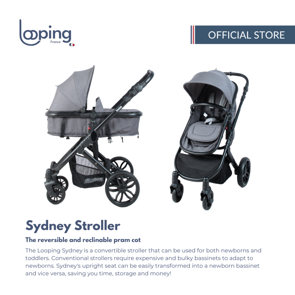 Sydney Stroller with Car cadential Seat