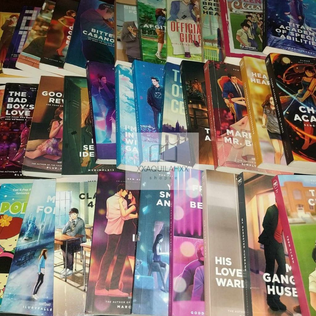 PRELOVED WATTPAD POP FICTION BOOKS | Shopee Philippines