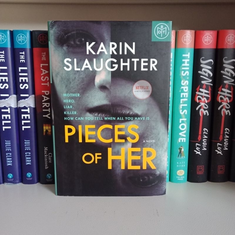 BOTM Pieces of Her by Karin Slaughter (Hardcover) Shopee Philippines