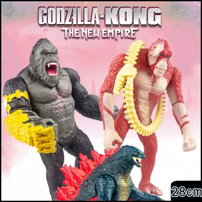 Godzilla x Kong: The New Empire Godzilla King Kong Shimo Skar King ...