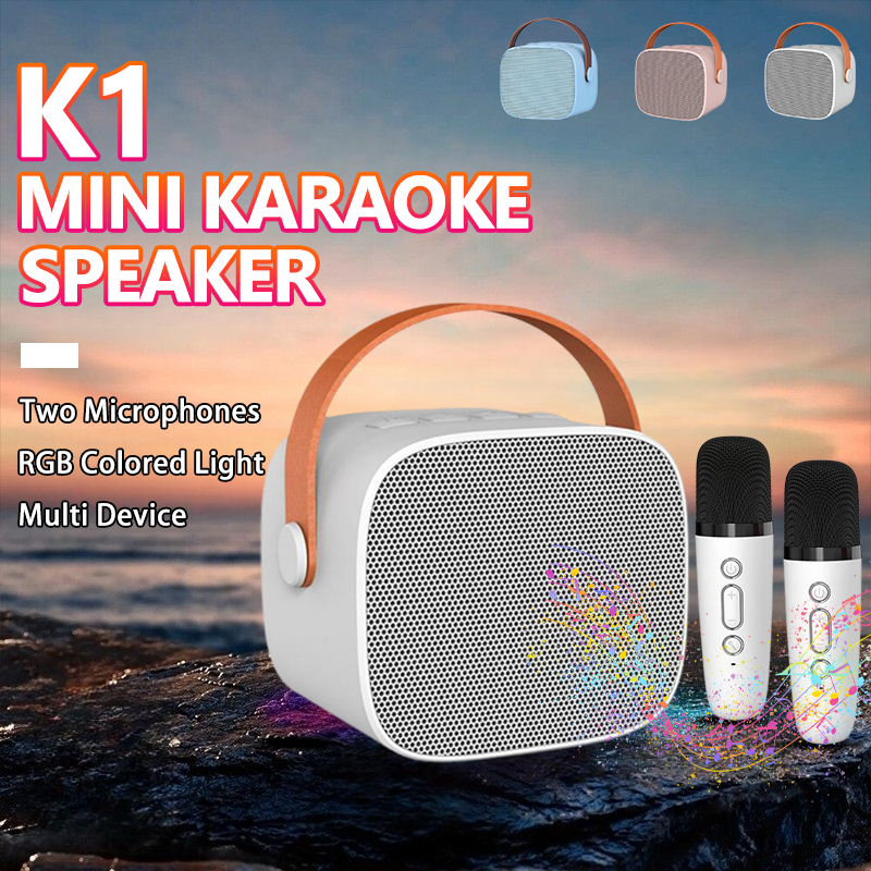 BIMAI Speaker Mini Karaoke Speaker 3D Stereo Bluetooth Speaker Wireless ...