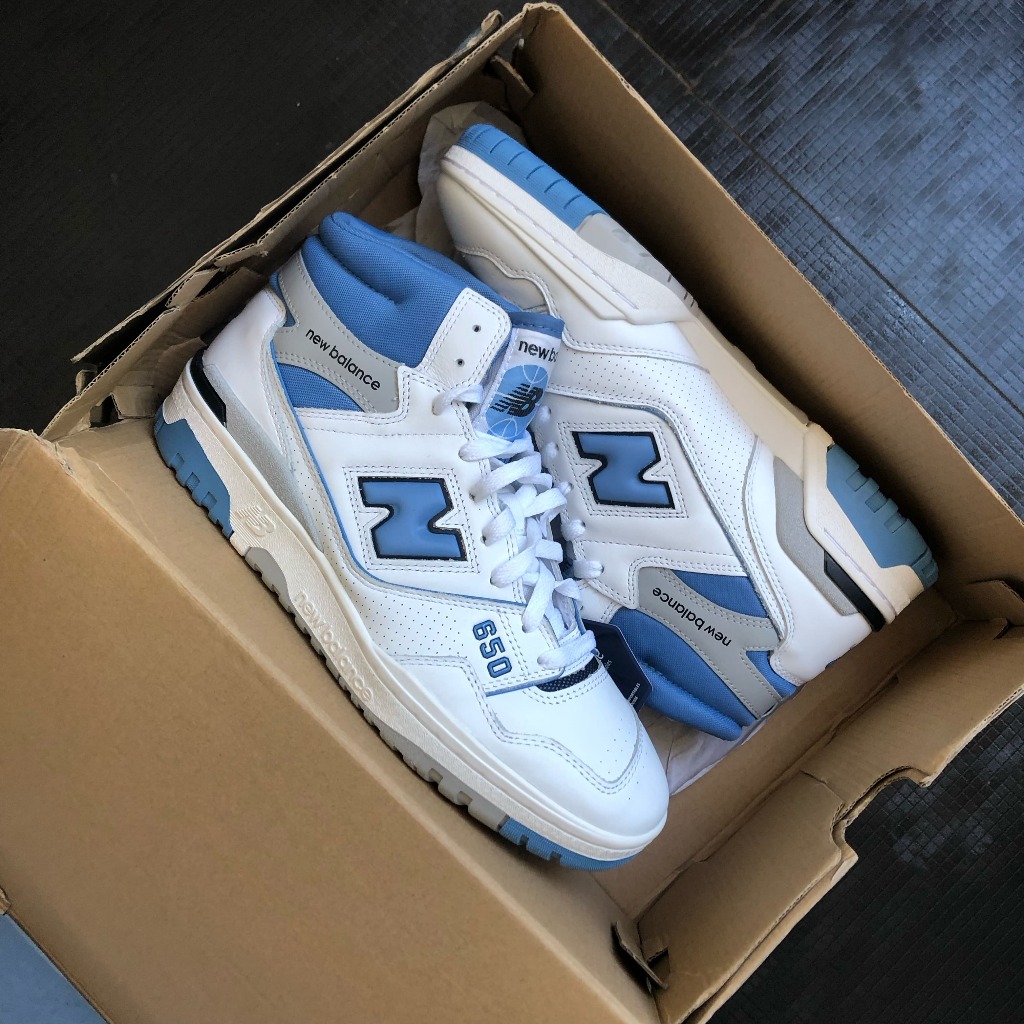 ORIGINAL NB 650 WHITE HERITAGE BLUEMEN SNEAKERS BB650RCK Shopee