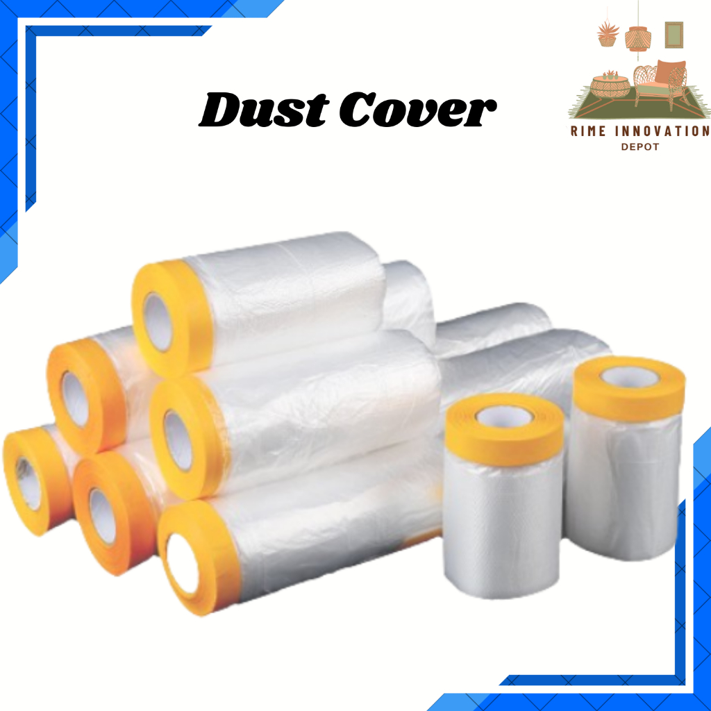 (1Roll 20M) Waterproof Dust Cover Plastic Disposable Furniture