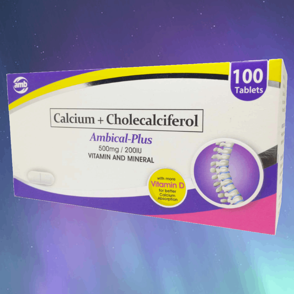 Calcium Cholecalciferol 100s AMBICAL PLUS | Shopee Philippines