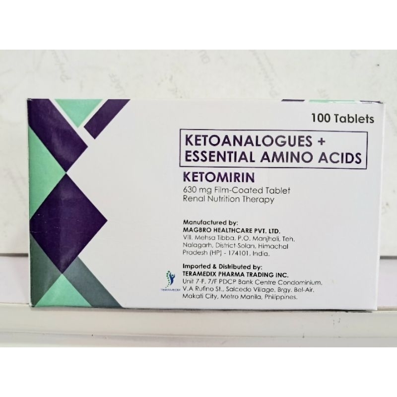 Ketoanalogues Essential Amino Acid 100 pcs Shopee Philippines