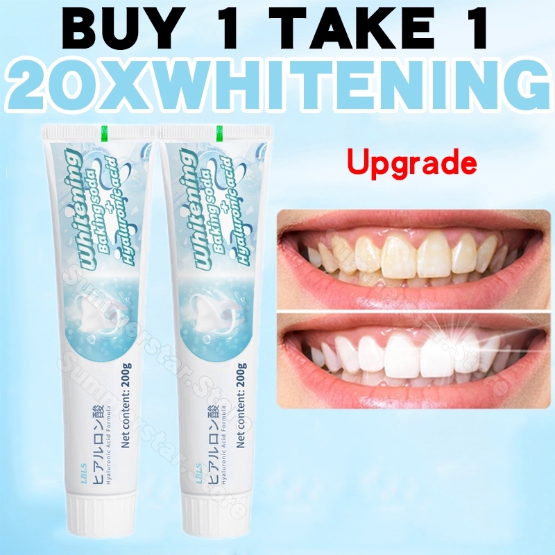 Tooth whitening toothpaste BUY 1 TAKE 1 Whitening teeth baking soda ...