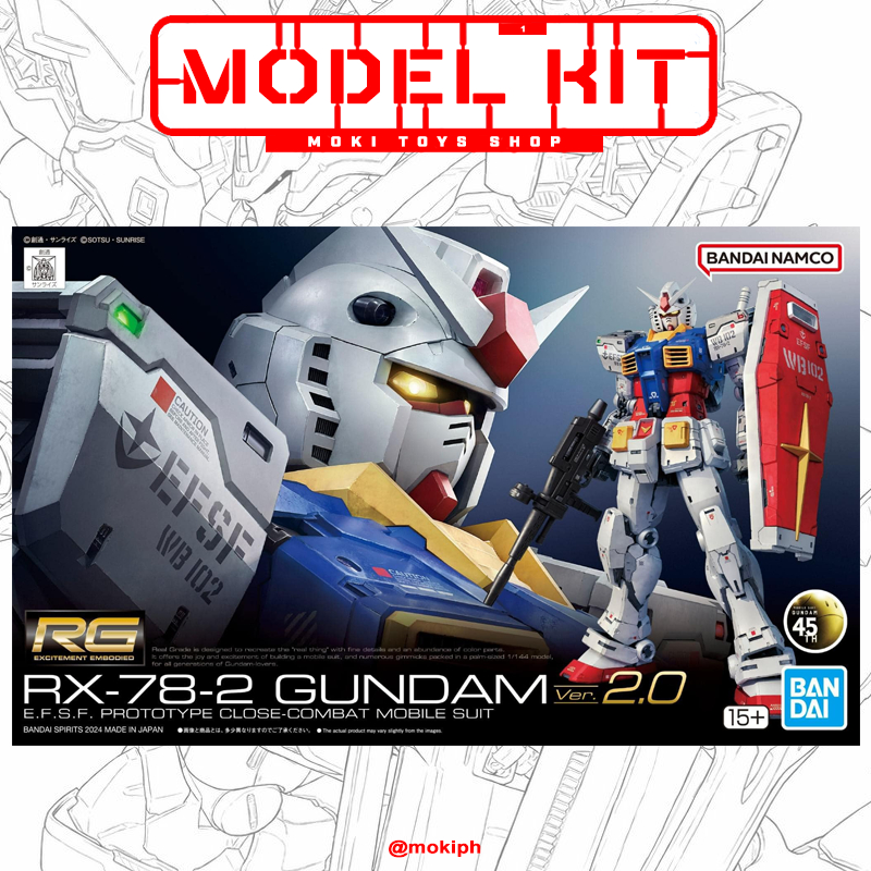 プラモデル 1/144 RG RX-78-2 ガンダム Ver.GFT 「機動戦士ガンダム