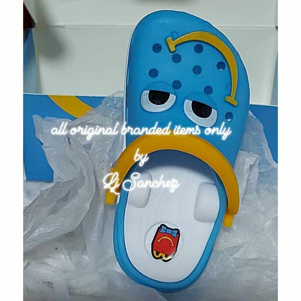 2025_ishna_2020 McDonald's Crocs #6. Character Crocs Toy (Blue ...