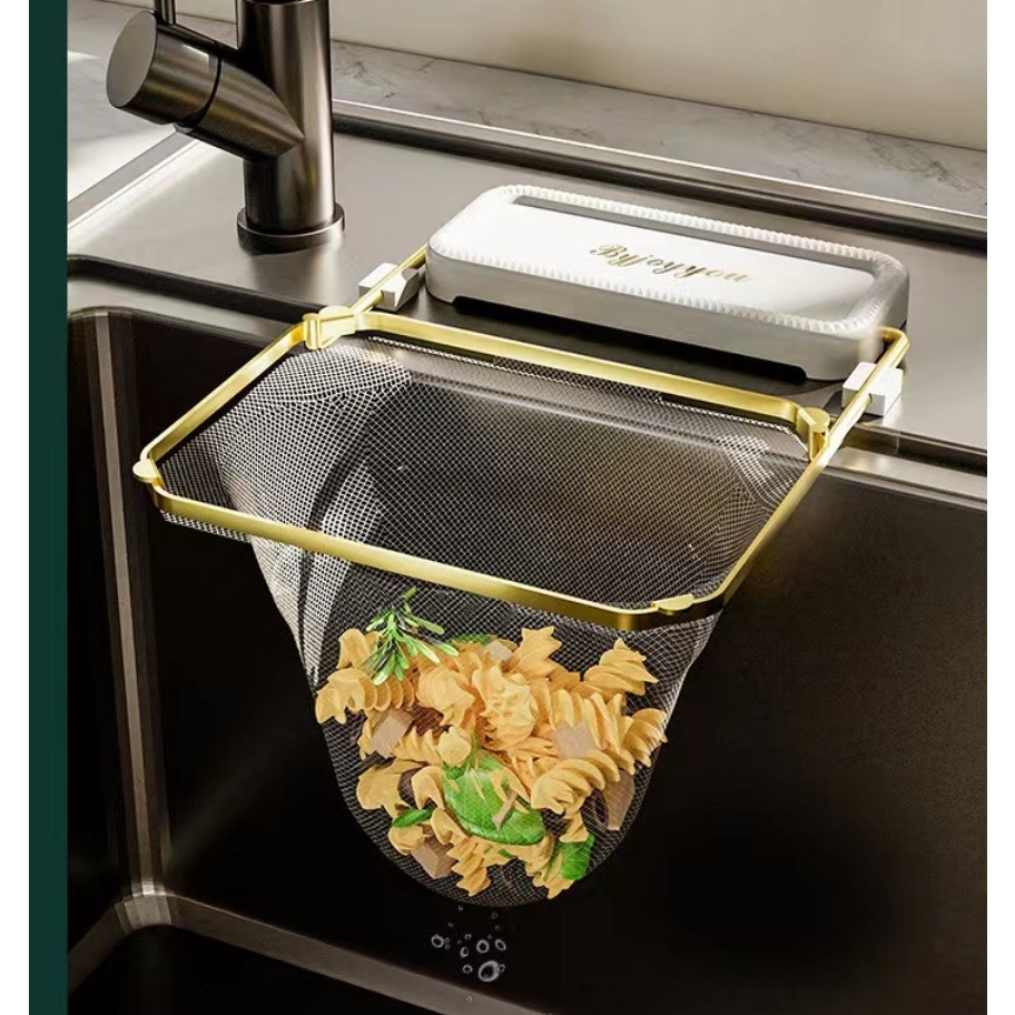 Foldable sink filter rack anti-clogging kitchen water filter ...