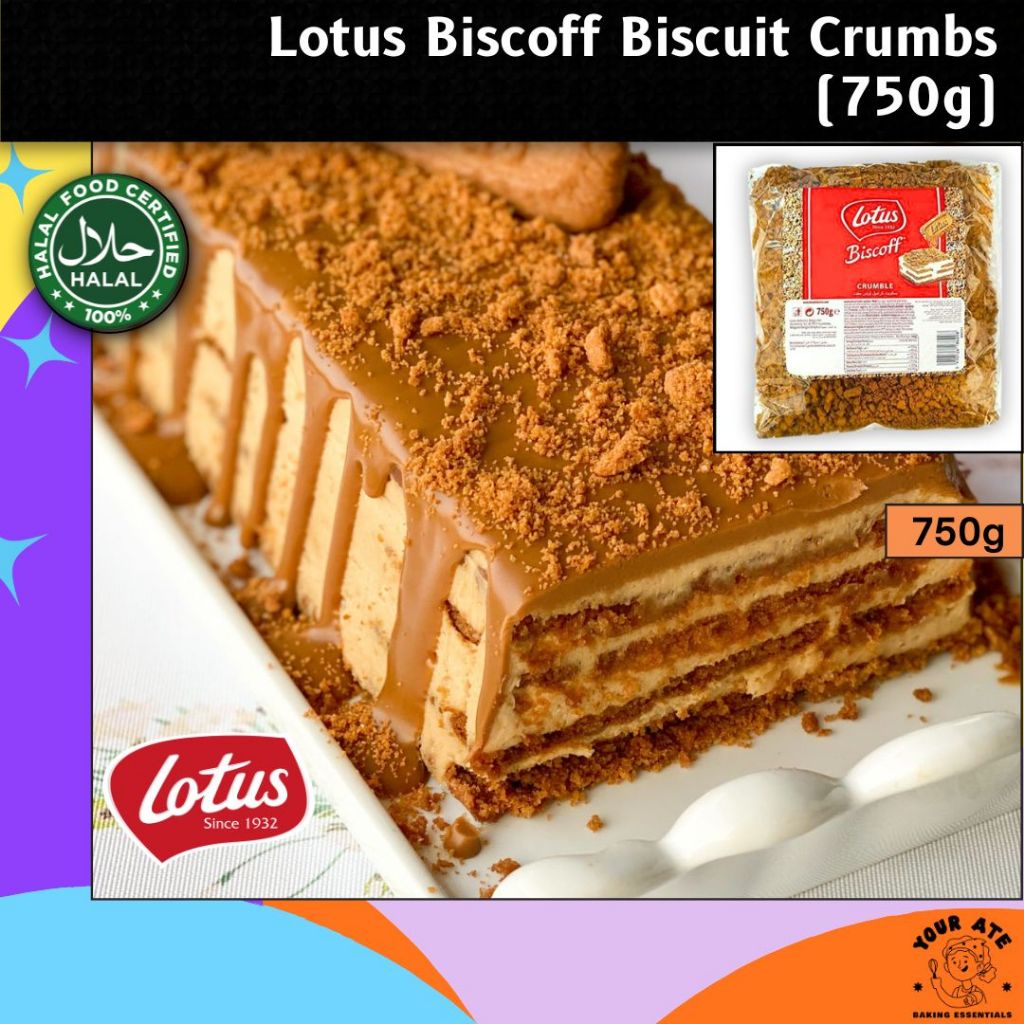 Lotus Biscoff Biscuit Crumbs (750g) | Shopee Philippines