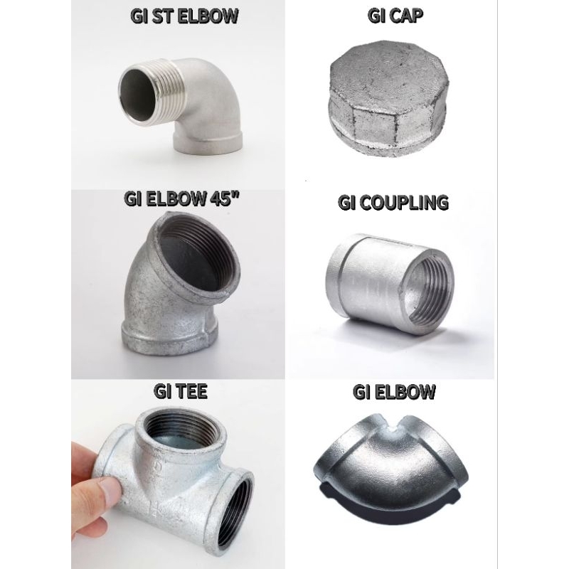 COD GI Fittings HEAVY DUTY Plumbing Work -Elbow.Couplin,FRANCE ,Tee ...