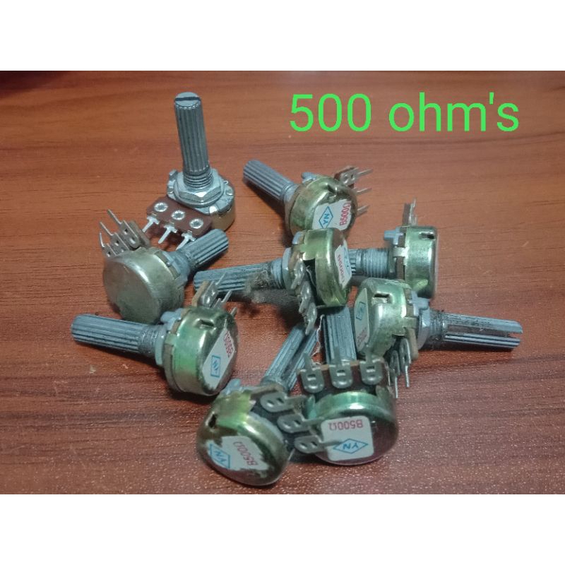 Volume Control orig 16MM 1k,50k,1M,500ohms | Shopee Philippines