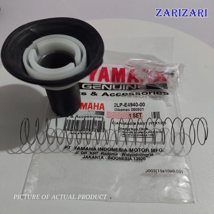 [ZZM] Yamaha YTX125 DIAPHRAGM ASSY / Carburetor Vacuum 2LPE494000