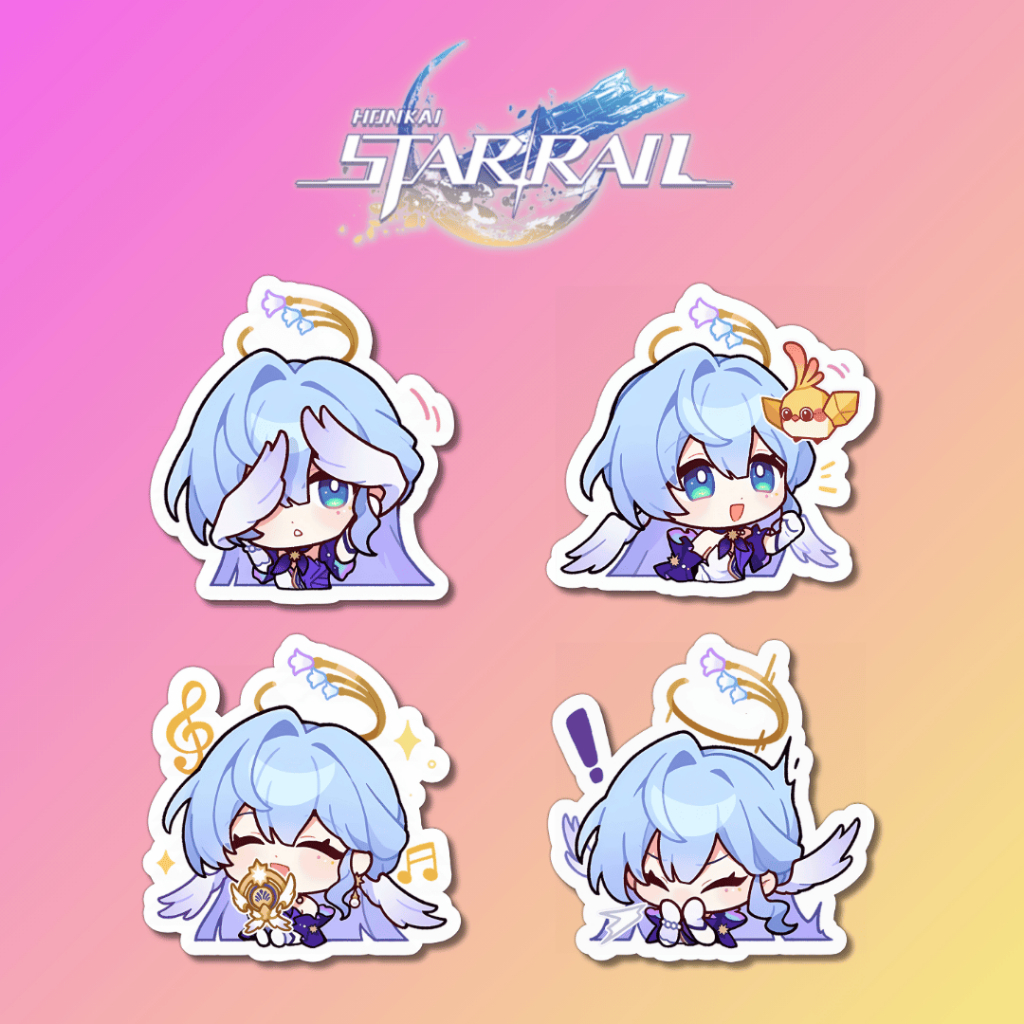 Honkai: Star Rail Robin Emoji Sticker Set (4pcs) | Shopee Philippines