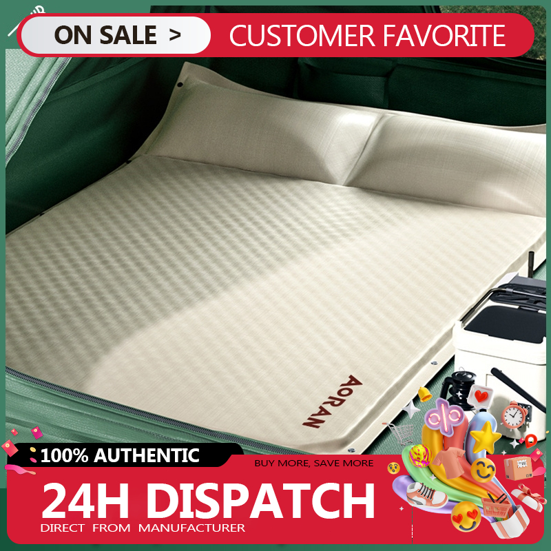 SwiftPeak Single/Double Inflatable Bed Air Camping Travel Portable