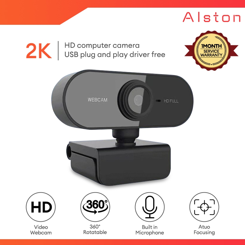 Webcam 2K/1080P/720P Full HD Video Call For Laptop PC With Microphone Web  Cam with mic