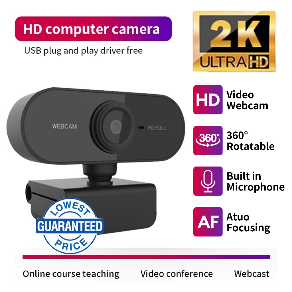 Camera Computador Para Modelo Web Cam Webcam Full HD Video Call