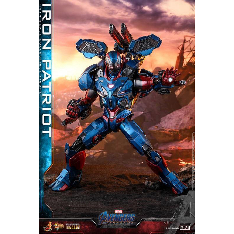 Hottoys MMS547-D34 ENDGAME IRON PATRIOT Diecast Figure | Shopee Philippines