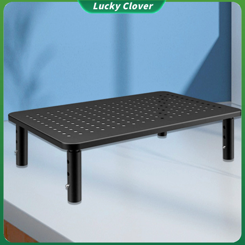 Adjustable Laptop Stand Monitor Stand Riser Black Heat Dissipation ...
