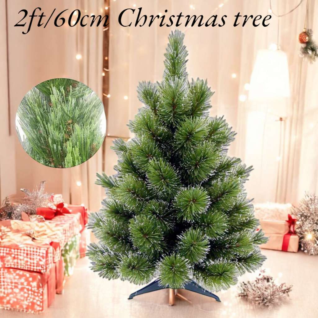 Trendcast 2FT Christmas Tree Green Color Christmas Decor Shopee
