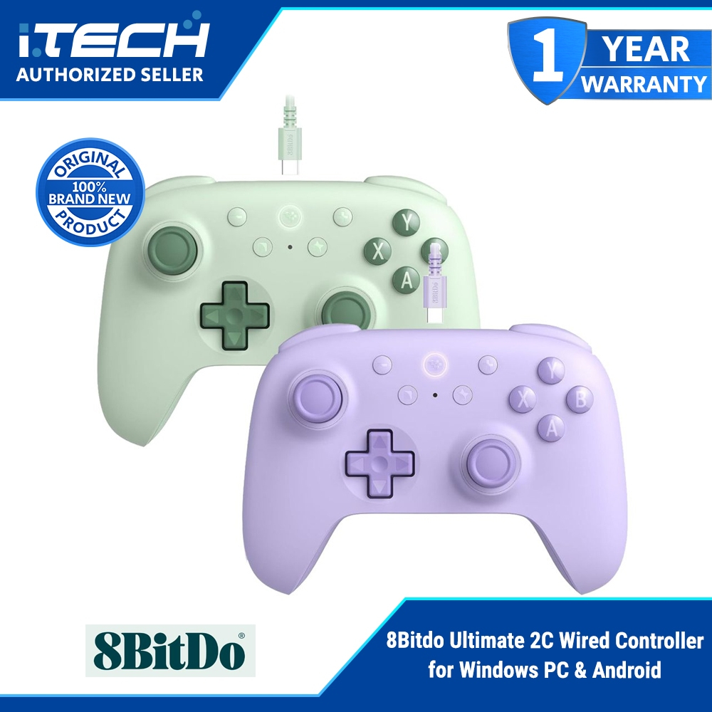 8Bitdo Ultimate 2C Wired Controller for Windows PC & Android | Shopee ...