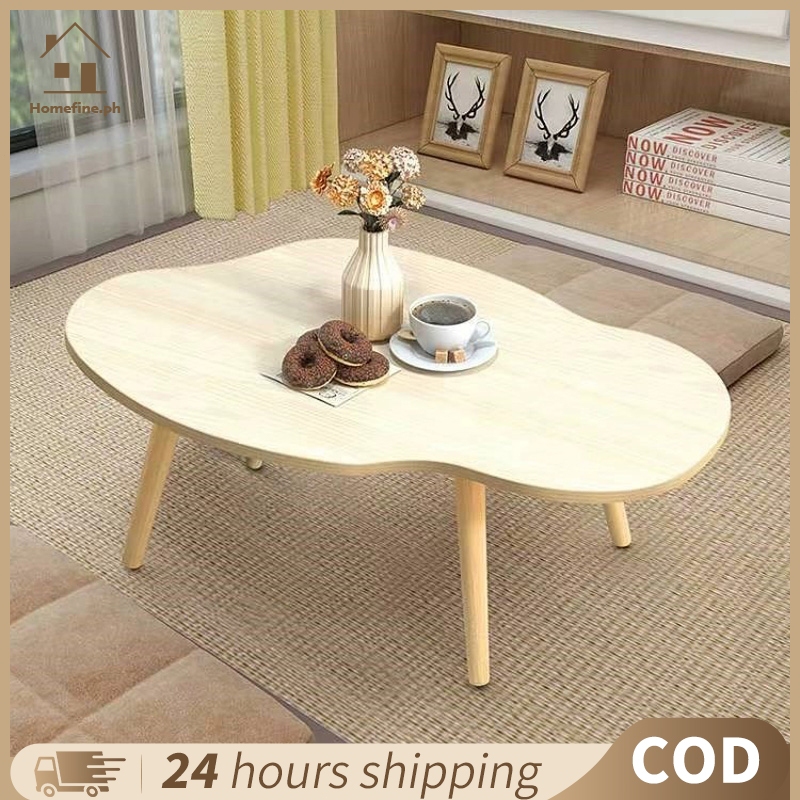 COD⭐Coffee Table Center Table For Living Room Cloud-Shaped Modern Tea ...