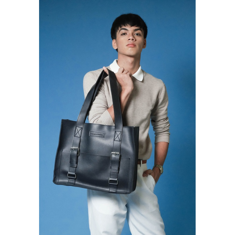 Concepts Designs. Brussels Expandable Office leather tote Bag Laptop bag Shopee Philippines