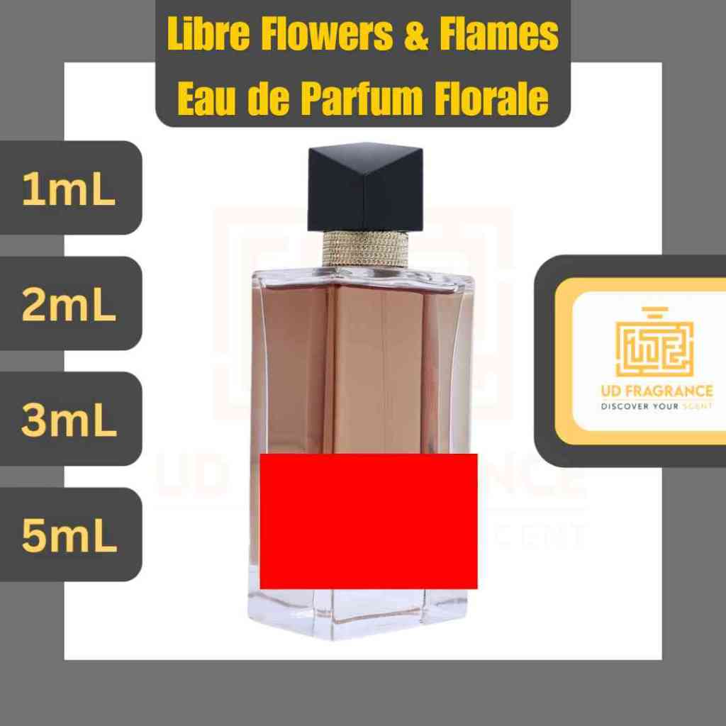 [DECANT] LIBRE FLOWERS & FLAMES EDP FLORALE (1ml,2ml,3ml or 5ml DECANT ...