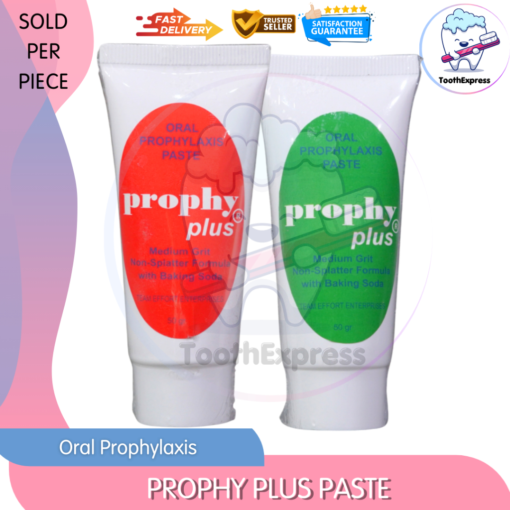 Prophy Plus Medium Grit Dental Prophy Paste 50g for Professional