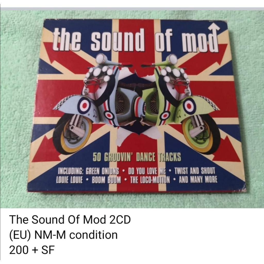The Sound Of Mod 2CD (unsealed) | Shopee Philippines