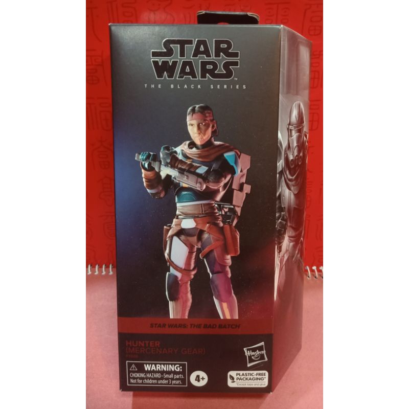 HASBRO STAR WARS THE BLACK SERIES HUNTER (MERCENARY GEAR) THE BAD