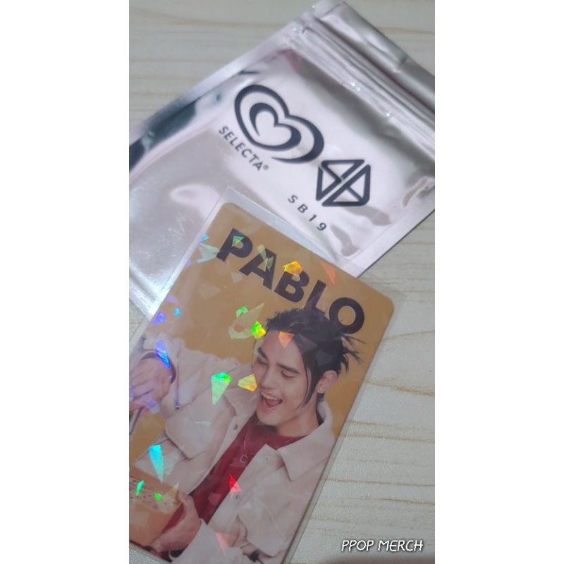 Sb19 SELECTA HOLO SB19 SELECTA OFFICIAL HOLOGRAM PHOTOCARD LIMITED ...