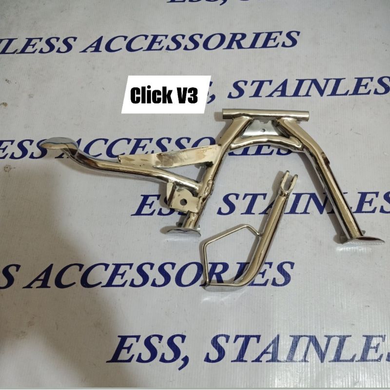 HONDA CLICK CENTER STAND STANDARD SIZE stainless 1.5kapal | Shopee ...